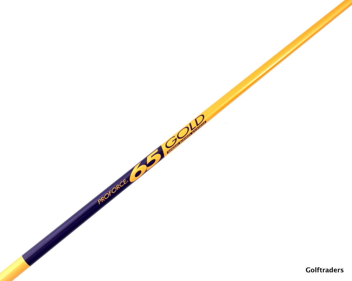 UST PROFORCE 65 GOLD DRIVER SHAFT 58 GRAM LADIES + ADAPTER & GRIP 43" SH4287[Adapter: NO ADAPTER INSTALLED] - Image 1