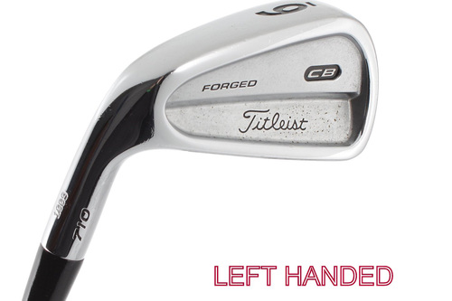 TITLEIST CB 710 FORGED 6 IRON STEEL DYNAMIC GOLD S300 STIFF FLEX - LH #E852 - Image 1