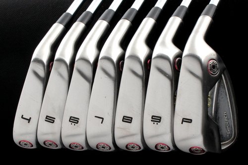 Geotech GT Irons 4-PW Steel Regular Flex New Grips plus free gift #E4138 - Image 4