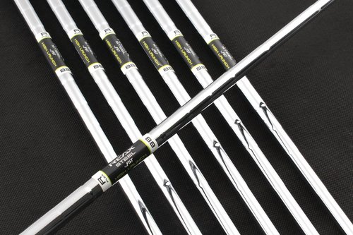 Geotech GT Irons 4-PW Steel Regular Flex New Grips plus free gift #E4138 - Image 5