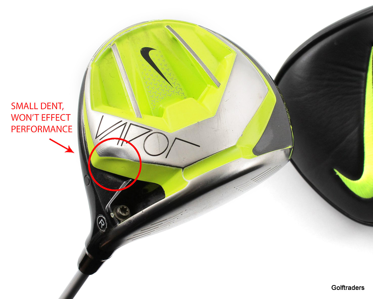 Nike Vapor Speed Driver 8.5º12.5º Graphite Regular Flex Cover New Grip