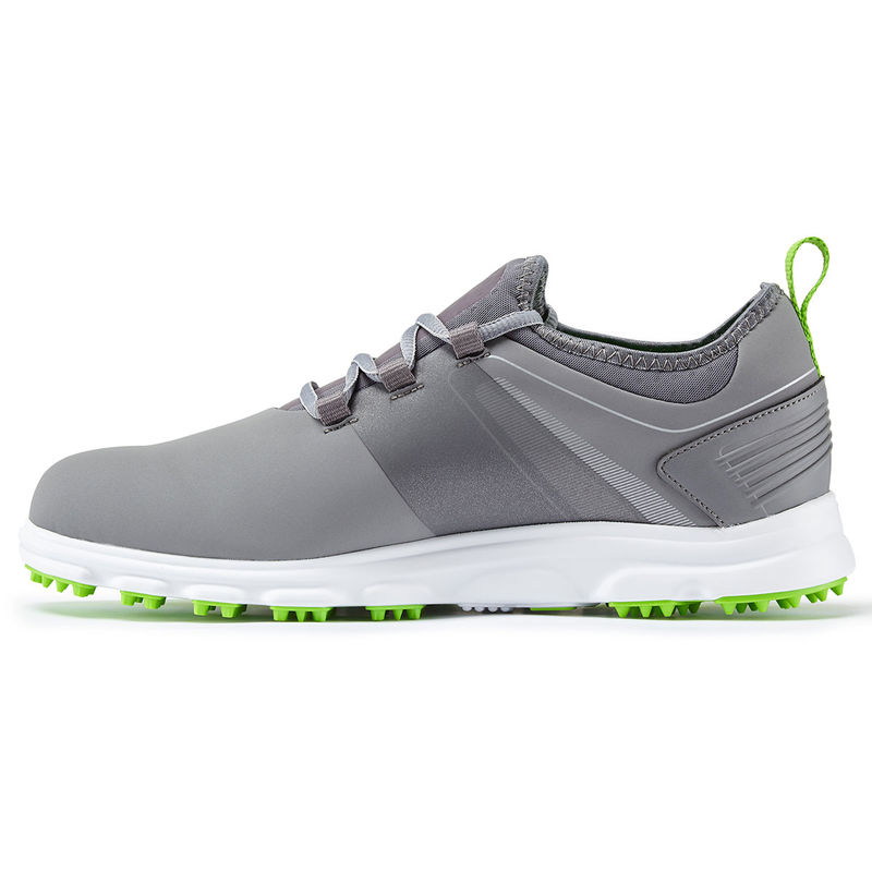FootJoy Mens Grey and Lime Green Lightweight Superlites XP Golf Shoes