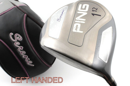 PING SERENE DRIVER 12° GRAPHITE LADIES FLEX + COVER - LH #F1354 - Image 1