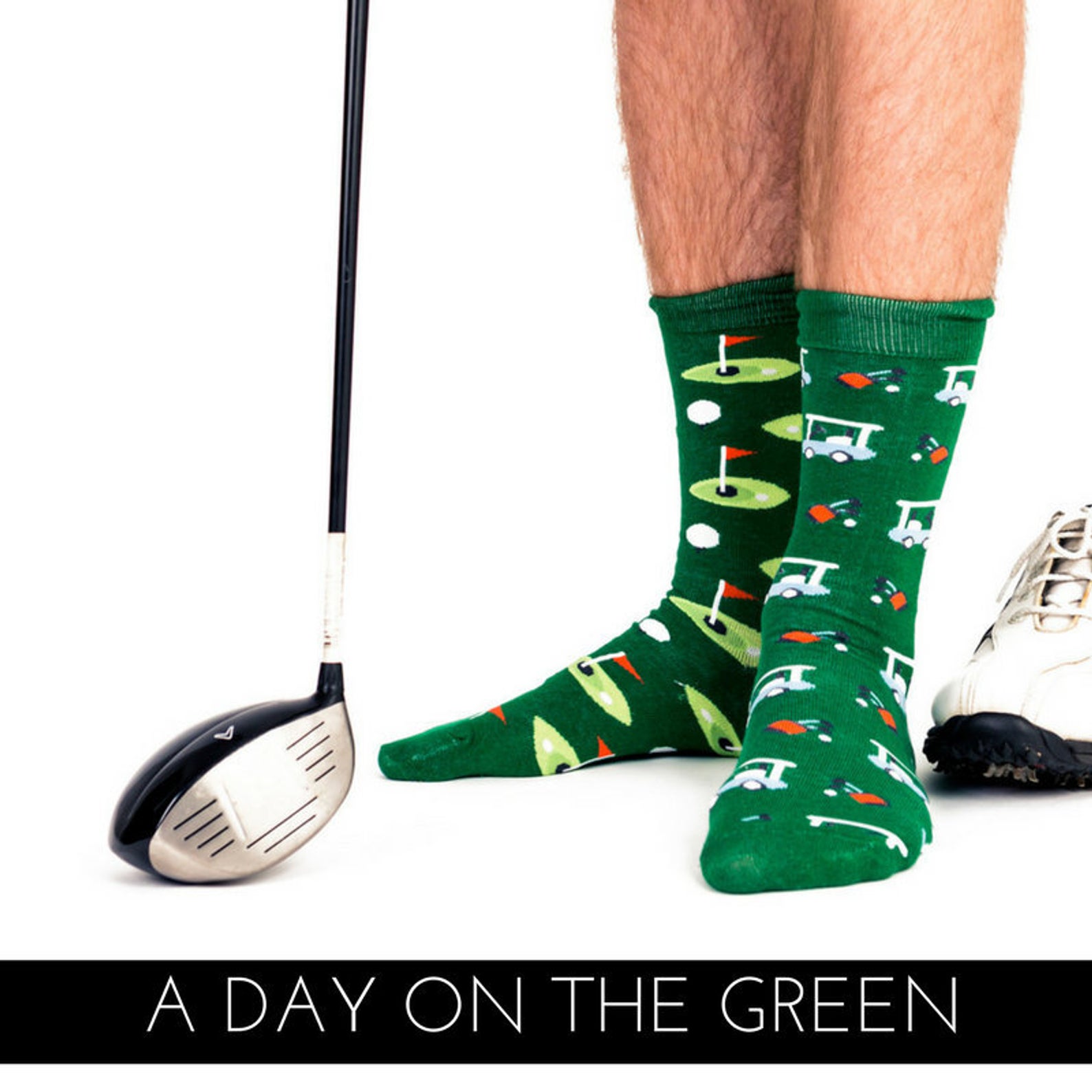 A Day on the Green Golf Socks just 11.00
