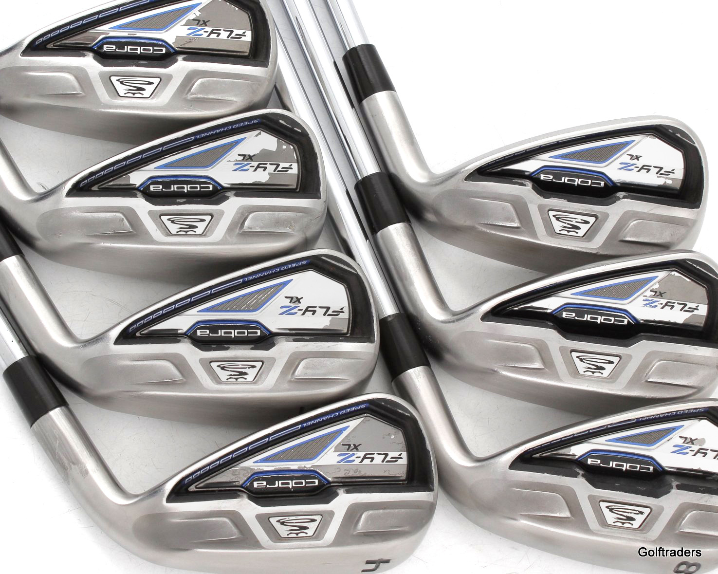 Cobra FlyZ XL Irons 4PW Steel Stiff Flex G531 just 470.00