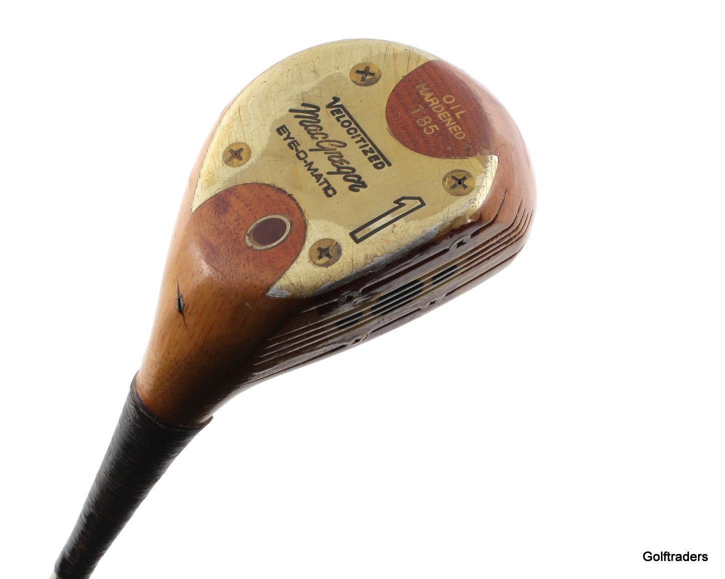 MACGREGOR EYE-O-MATIC VELOCITIZED VINTAGE DRIVER STEEL EXTRA STIFF+NEW GRIP #F6 - Image 1
