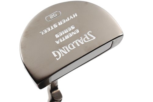 SPALDING ENERTIA SERIES HYPER STEEL 02 PUTTER STEEL 31" - NEW #E7058 - Image 1