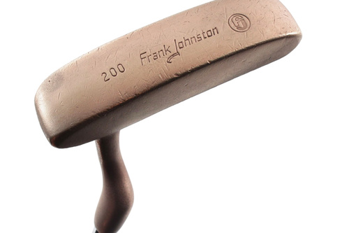 VINTAGE FRANK JOHNSTON 200 PUTTER STEEL 35" + NEW GRIP #E5269 - Image 1