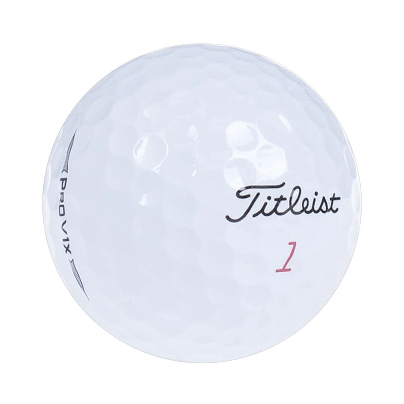 12 2019 Titleist Pro V1x AAAAA/Mint Grade - Image 1