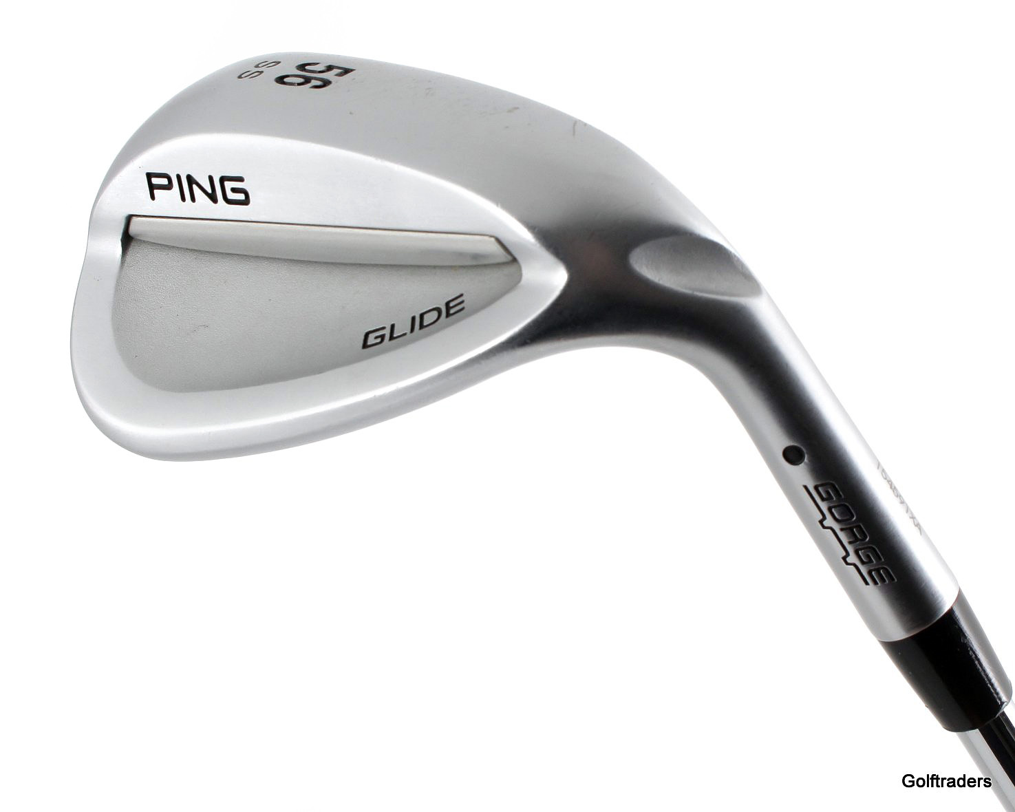 Ping Glide Black Dot Sand Wedge 56.SS Steel Wedge Flex G701 just