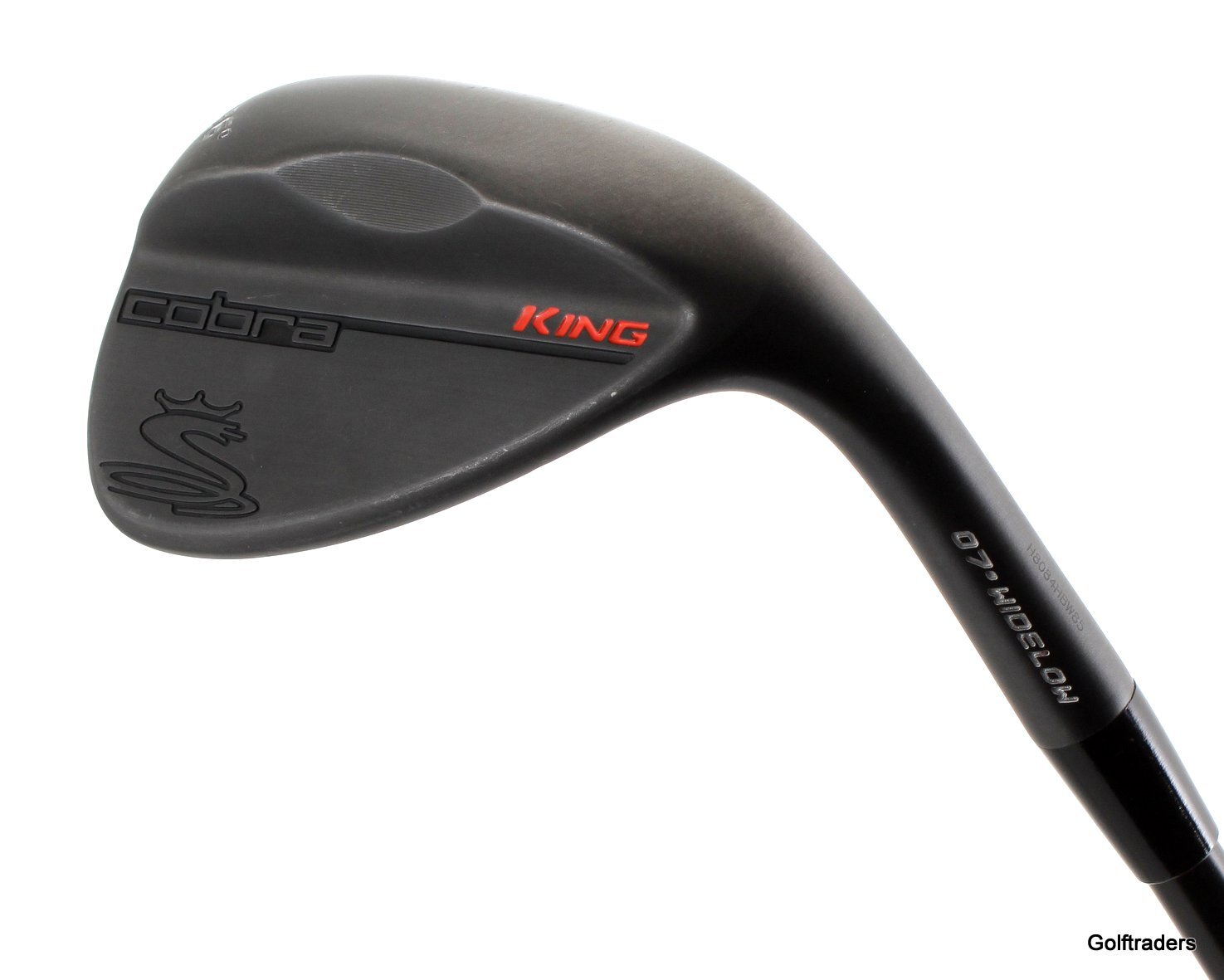 Cobra King Black Sand Wedge 56.07 Widelow Steel Stiff Flex G815 just