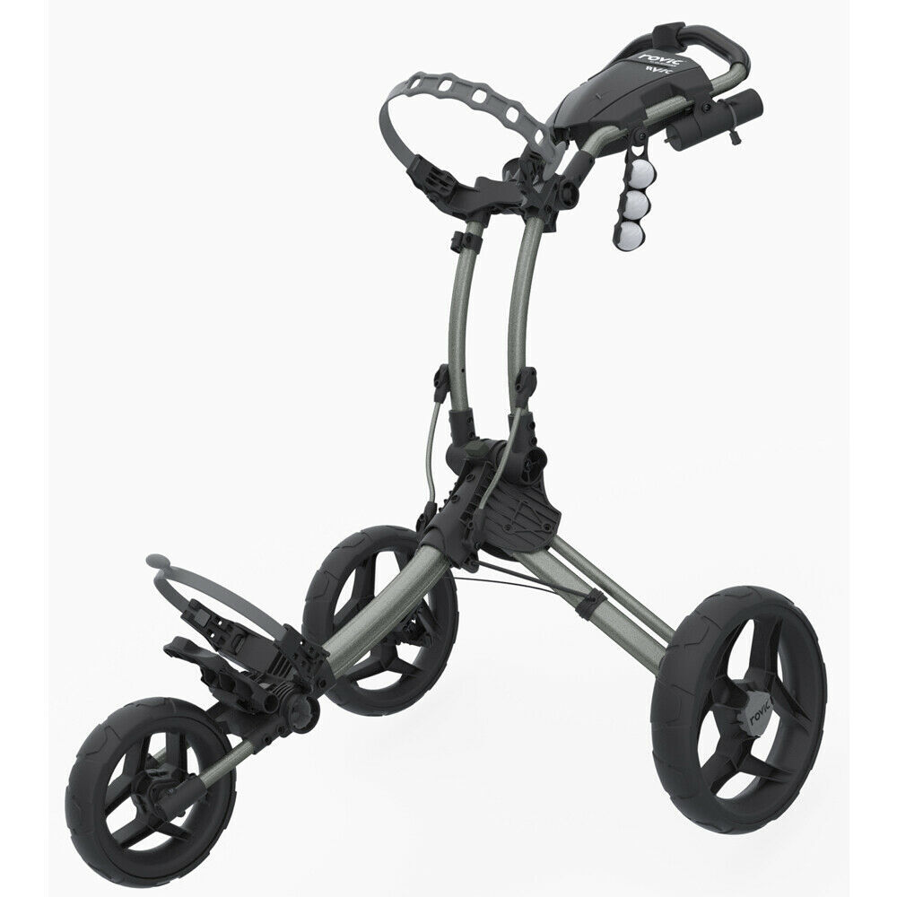 New ClicGear 2019 Rovic RV1C Golf Buggy Silver / Black G1199 - Image 1