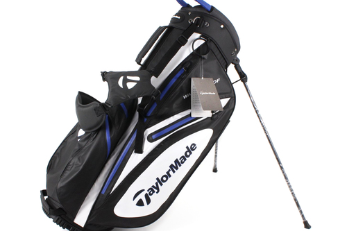 New Taylormade 100% Waterproof Stand Bag Black / White / Navy F1335 - Image 1