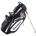 New Taylormade 100% Waterproof Stand Bag Black / White / Navy F1335 - Image 1