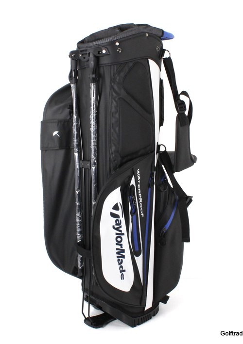 New Taylormade 100% Waterproof Stand Bag Black / White / Navy F1335 - Image 6