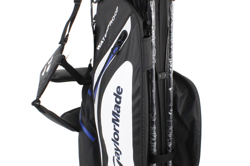 New Taylormade 100% Waterproof Stand Bag Black / White / Navy F1335 - Image 7