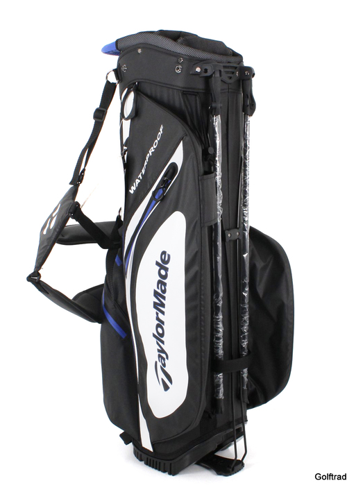 New Taylormade 100% Waterproof Stand Bag Black / White / Navy F1335 - Image 7
