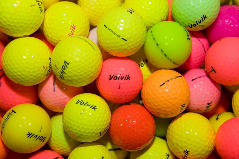 50 Mixed Volvik Golf Balls AAAA/Near Mint Grade - Image 1