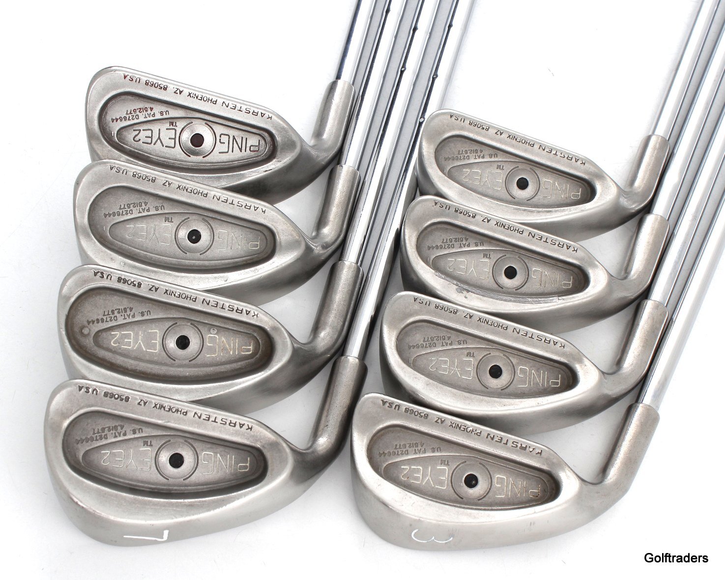 Ping Eye 2 Black Dot Irons 3PW Steel Regular Flex Left Handed New Grips G1134 just 299.00 Ping Eye 2 Black Dot Irons 3PW Steel Regular Flex Left Handed New Grips G1134 just 299.00