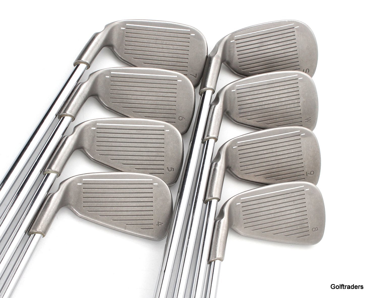 Ping i3 Black Dot OSize Irons 4PW & SW Steel Stiff Flex G1142 just