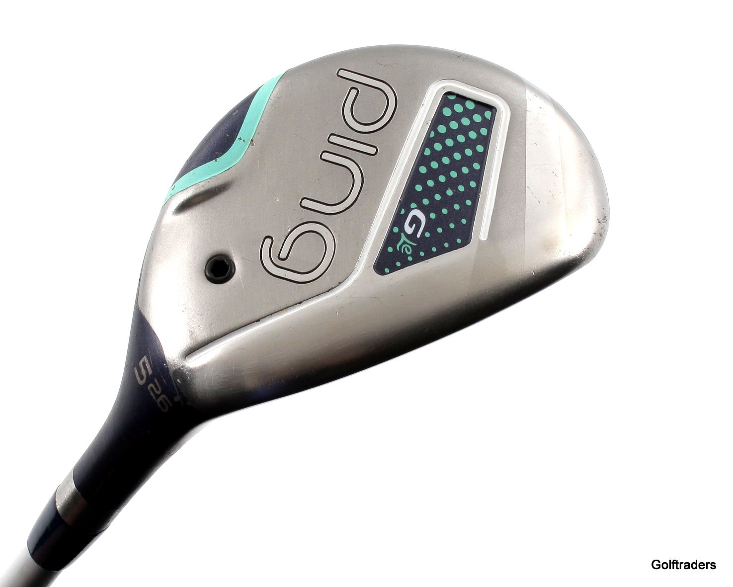 PING G Le 4-Hybrid - Damen (Graphit, 39 Zoll, Linkshändig, 22°, Ladies Flex