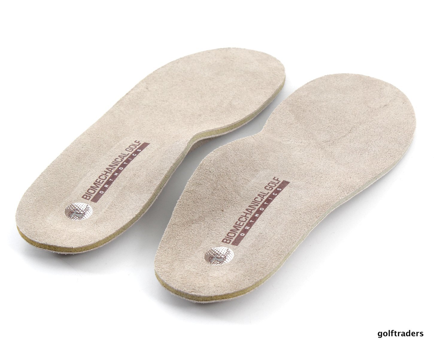 BIOMECHANICAL GOLF CONTROL ORTHOTICS GREY LADIES SIZE 7W US NEW 