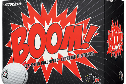 Callaway Golf White Pack of 24 Strata Boom Balls - Image 1