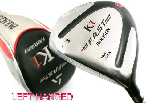 PARAGON K1 F.A.S.T 3 WOOD GRAPHITE REGULAR FLEX + COVER - LH #E6454 - Image 1