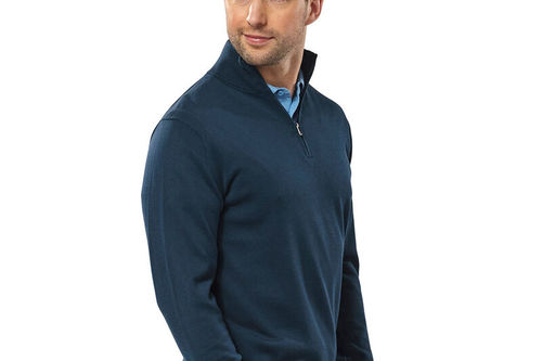 Palm Grove 1/4 Zip Golf Sweater - Image 4