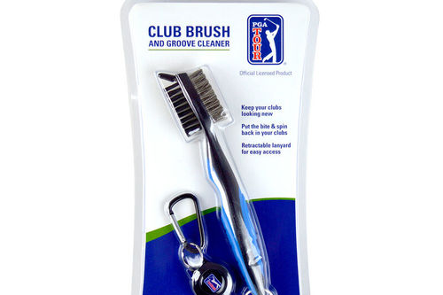 PGA Tour Grey Club Brush Groove Cleaner - Image 1