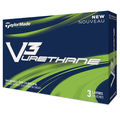 TaylorMade Mens White V3 Urethane Pack of 12 Balls - Image 2