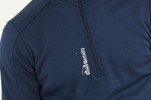 Bunker Mentality Tri Colour 1/4 Zip Golf Windtop - Image 3