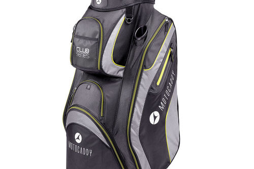 Motocaddy Black and Lime Green Long Lasting Club-Series Golf Cart Bag - Image 1