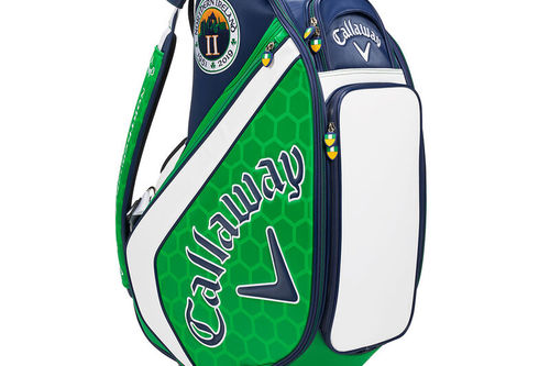 Callaway Golf Mens White and Green British Open Staff Bag 2019 - Image 2