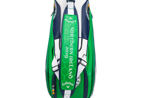 Callaway Golf Mens White and Green British Open Staff Bag 2019 - Image 3