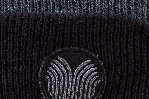 Palm Grove Stripe Pom Pom Beanie - Image 2