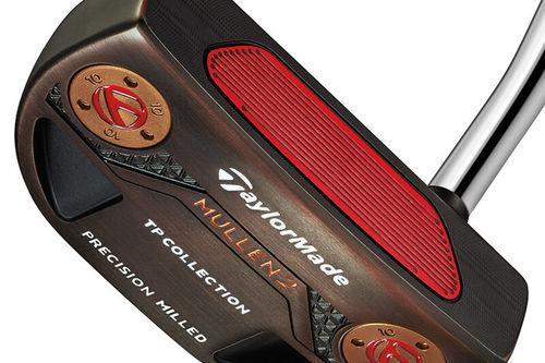 TaylorMade Mens Black Adjustable Right Hand TP Copper Mullen 2 DB SS Putter - Image 1