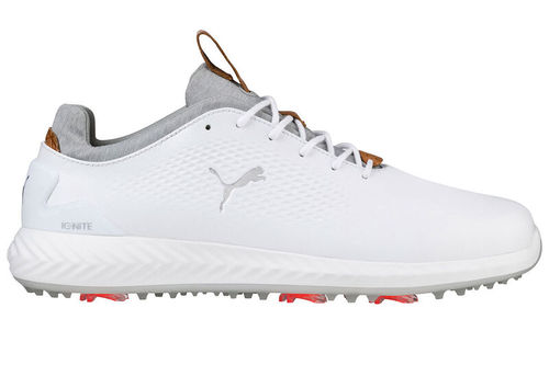 PUMA Golf IGNITE PWRADAPT Leather Golf Shoes - Image 1