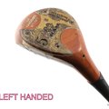 GOLDEN RAM OIL HARDENED VINTAGE 5 WOOD 21° STEEL STIFF FELX -LH +NEW GRIP #F48 - Image 1