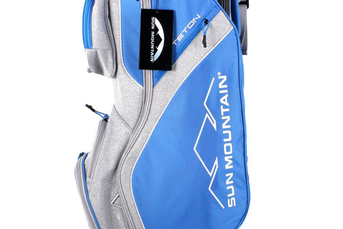 New Sun Mountain Teton Cart Bag Cobalt Charcoal F2681 - Image 1