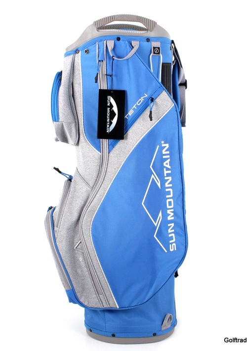 New Sun Mountain Teton Cart Bag Cobalt Charcoal F2681 - Image 1
