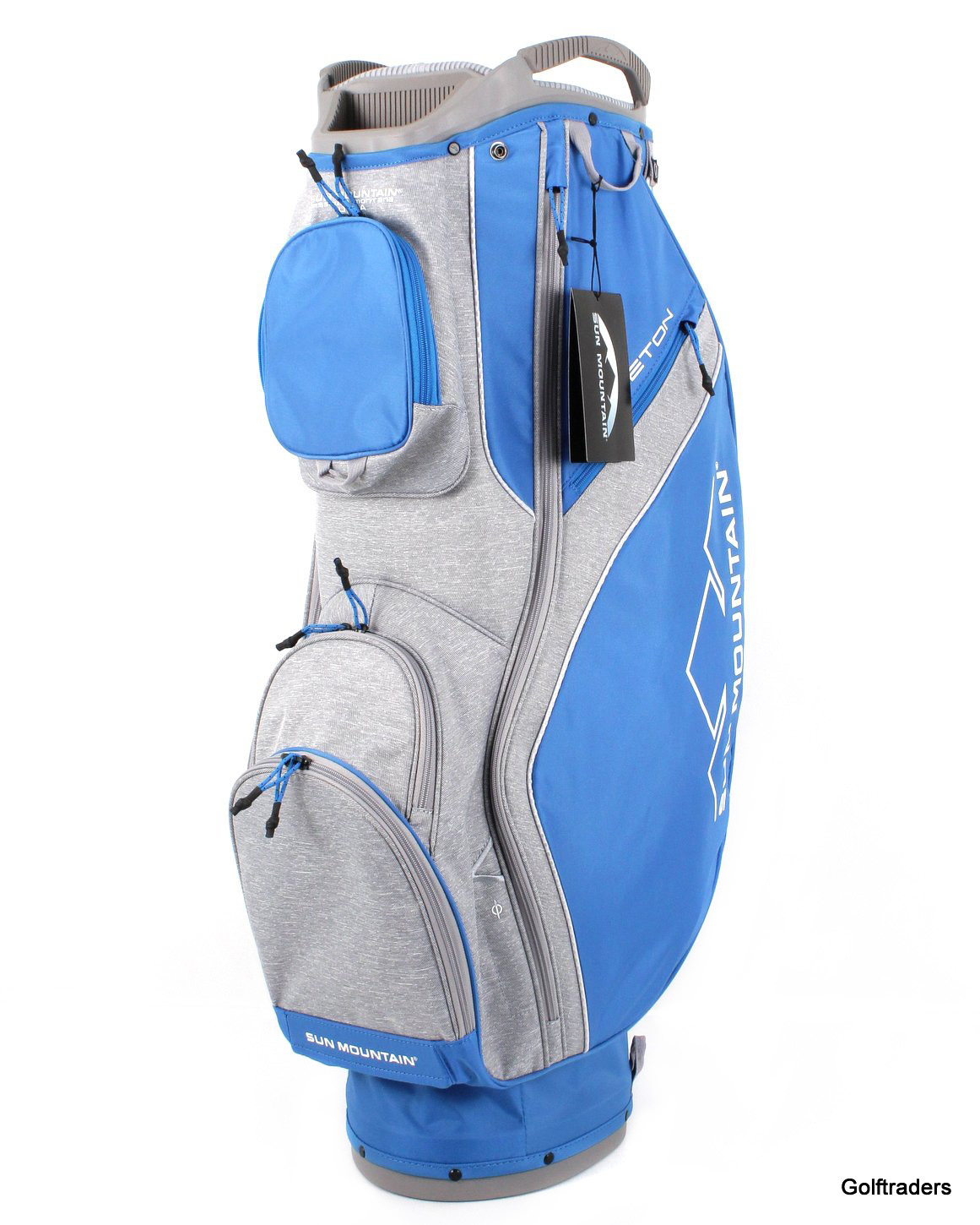 New Sun Mountain Teton Cart Bag Cobalt Charcoal F2681 just 285.00
