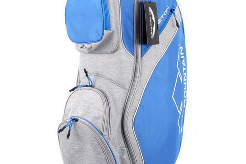 New Sun Mountain Teton Cart Bag Cobalt Charcoal F2681 - Image 2