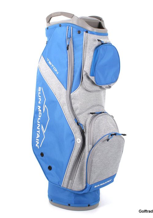 New Sun Mountain Teton Cart Bag Cobalt Charcoal F2681 - Image 3