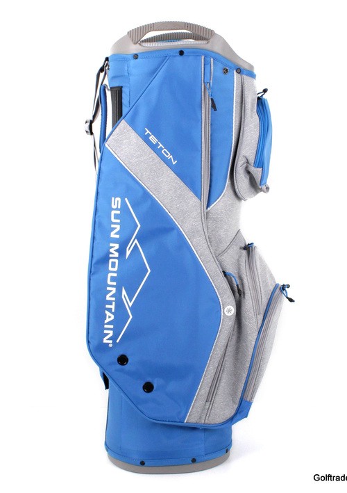New Sun Mountain Teton Cart Bag Cobalt Charcoal F2681 - Image 4