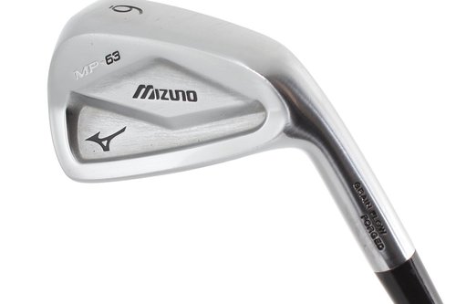 MIZUNO MP-63 FORGED 6 IRON STEEL DYNAMIC GOLD R300 REGULAR FLEX #F858 - Image 1