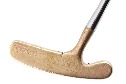 ACUSHNET BULLS EYE FLANGE PUTTER STEEL 35.5" - NEW GRIP #F363 - Image 2