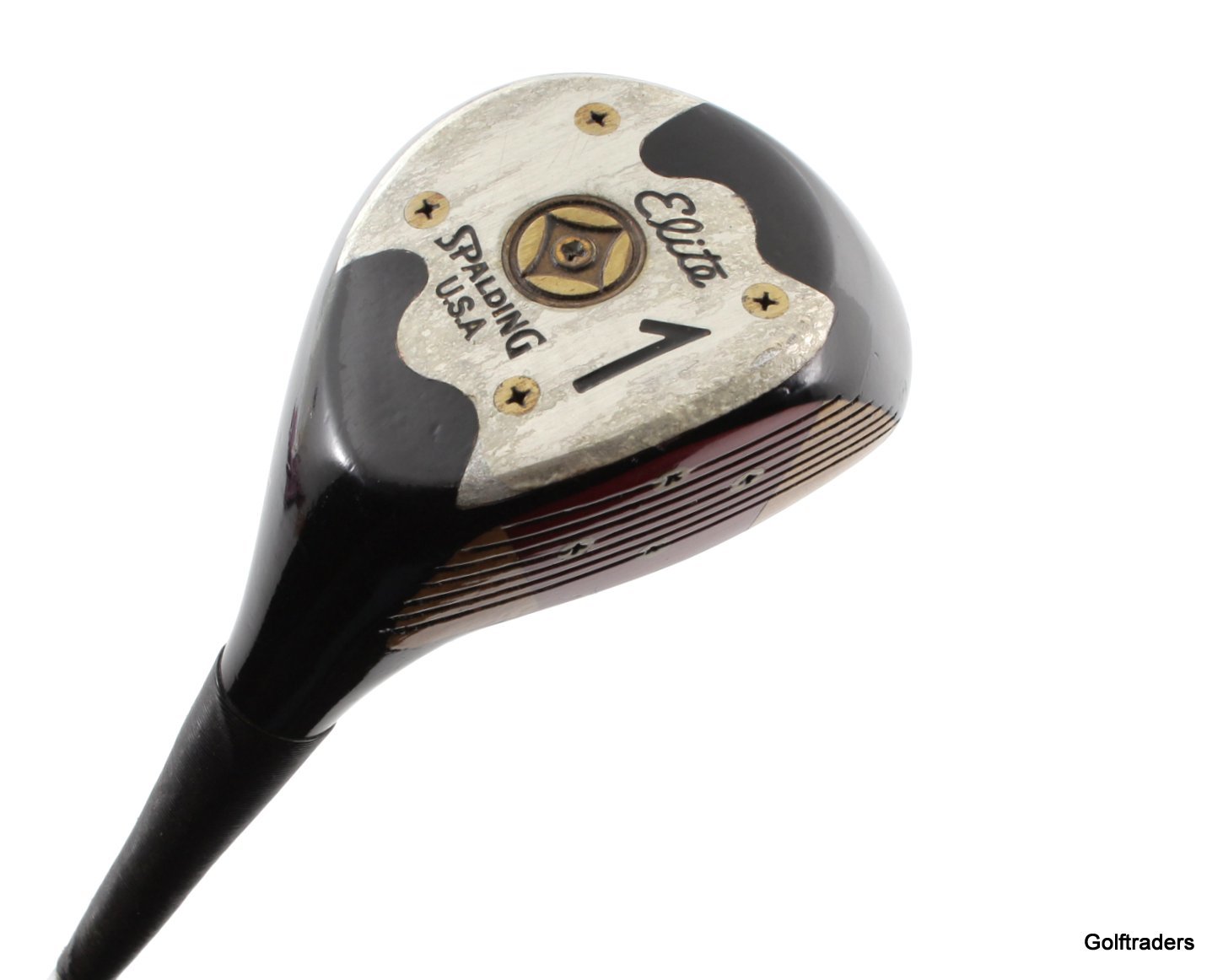 SPALDING ELITE USA "VINTAGE" DRIVER STEEL DG STIFF FLEX +NEW GRIP #F230 - Image 1