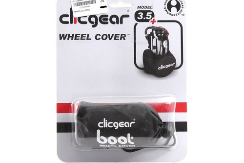 Clicgear Wheel Cover 3.5+ Fits Cart Models 1.0, 2.0, 3.0, 3.5+ Black F2888 - Image 1