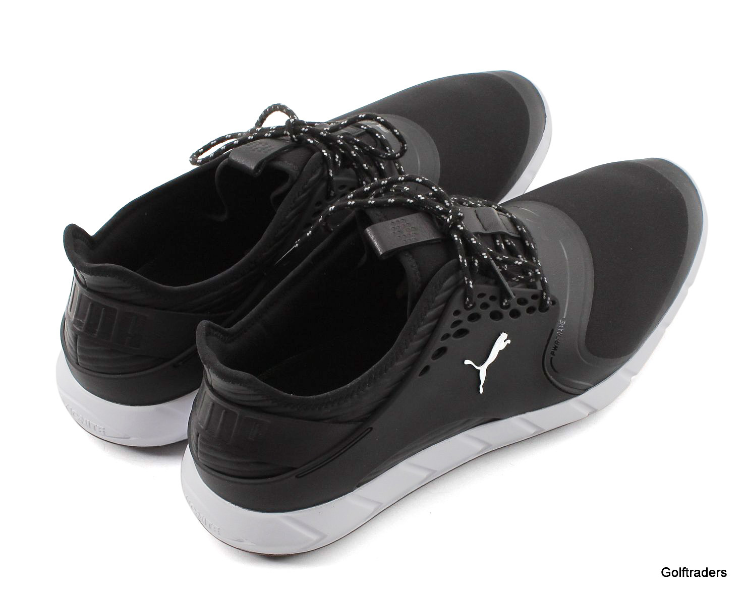 New Puma Ignite PWRSport Men's Golf Shoes Black/Silver Size 8.5US Medium F4516 - Image 3